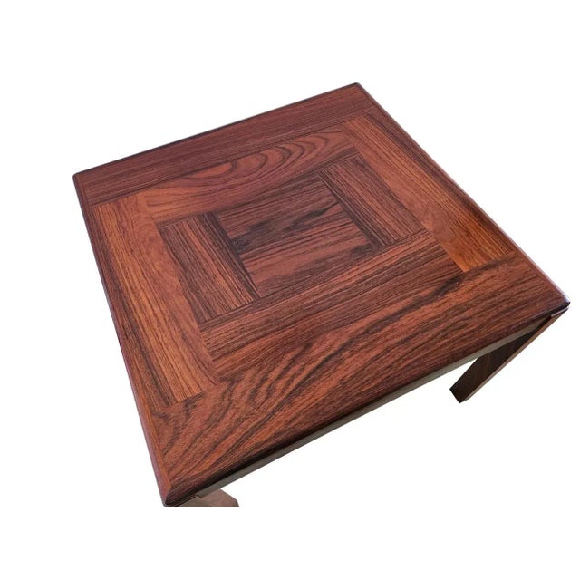 Mid 20th Century Danish Rosewood Side Table by Vejle Stole Mobelfabrik For Sale In Miami - Image 6 of 12