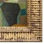 2020s Contemporary Green and Brown Abstract Oil Painting in Vintage Frame For Sale - Image 5 of 6