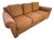 Stewart Furniture Orange Tweed Sofa For Sale