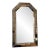 Large Vintage Venetian Brass Mirror – Gold Hollywood Regency, Spanish 1990s For Sale