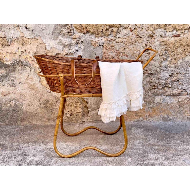 An icon of mid-century Italian elegance and design, this extraordinary 1960s vintage piece, entirely handcrafted from...