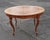 Antique Dining Salon Table with Curved Legs For Sale - Image 3 of 4