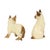 Siamese Cat Figurines in Glazed Ceramic, Japan, 1950s, Set of 2 For Sale - Image 4 of 14