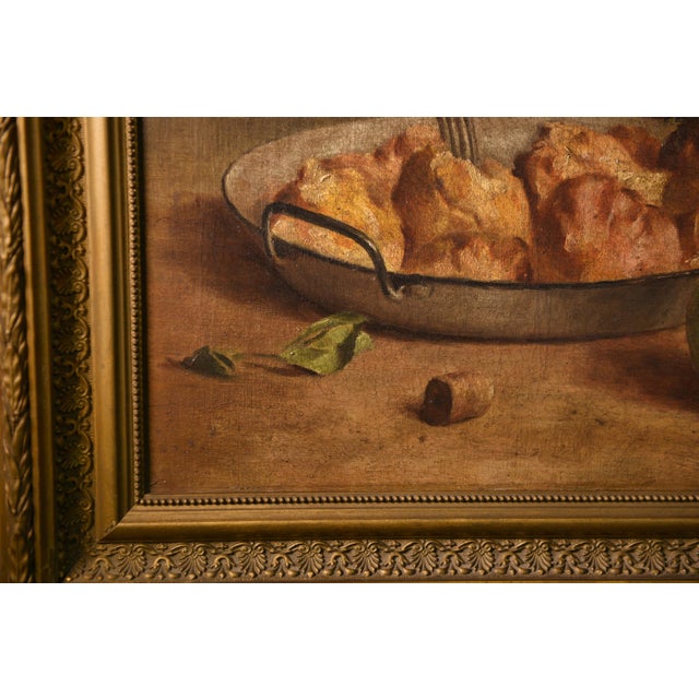 This is a late 19th-century still life, signed and dated "C. Declerq, 1893." The oil on canvas displays a late realism: a...