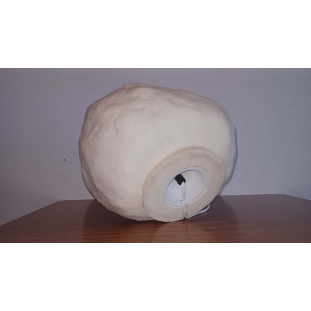 Mid-Century Modern Stone-Effect Lamp from Heico, 1980s For Sale - Image 3 of 12