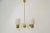 Metal Mid-Century Chandelier from Kamenicky Senov, 1970s For Sale - Image 7 of 13