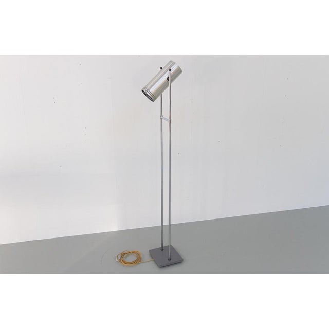 Fog & Mørup Trombone Floor Lamp by Jo Hammerborg for Fog & Mørup, 1960s For Sale - Image 4 of 18