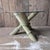 Vintage Side Table in Faux Bamboo with Glass Top, 1980s For Sale - Image 13 of 13