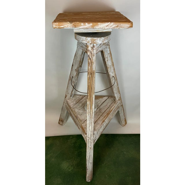 Early 20th Century Vintage French Sculpting Stand For Sale - Image 5 of 12