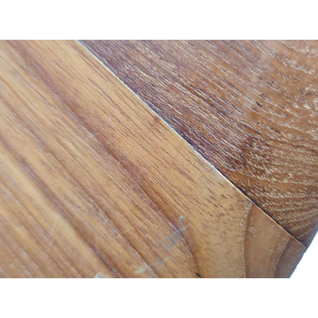 Mid 20th Century Danish Teak Round Carving/Charcuterie Board, Designed by Jens Quistgaard for Dansk For Sale - Image 12 of 14