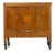 1950s British 'Pop-Up' Liquor Cabinet Bar Cart in Burl Wood For Sale
