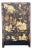 Vintage Asian Hand Painted Wedding Cabinet For Sale