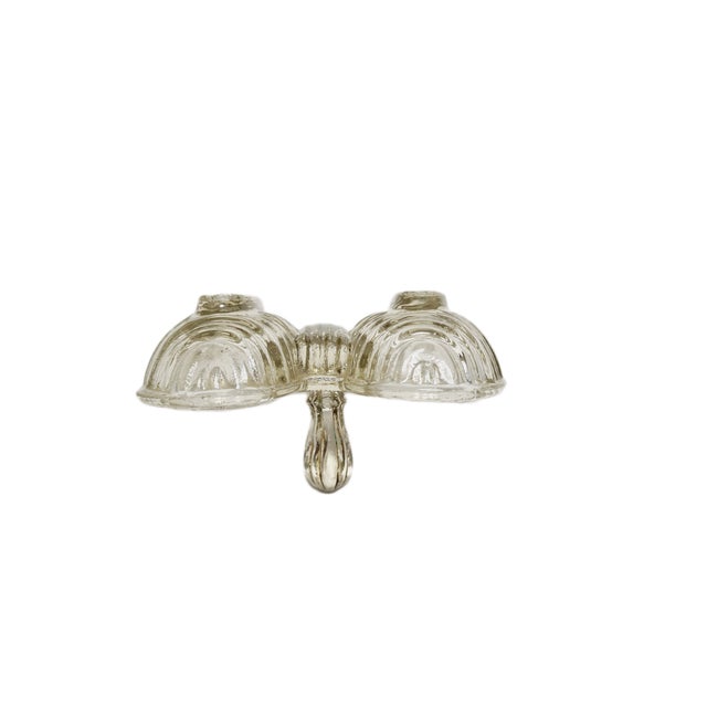 Art Nouveau Salt and Pepper Holder by HSG Ząbkowice, Poland, 1920s For Sale - Image 6 of 11