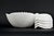 White Mid Century Seashell Dessert or Punch Bowl Set For Sale - Image 8 of 9