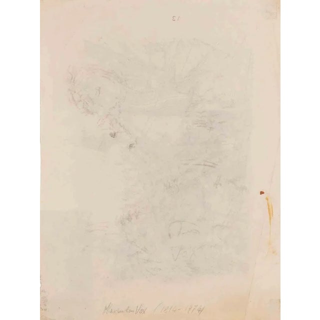 Beautiful drawing realized by the french painter and cartoonist Maximilien Vox (1894-1974). Hand signed in pencil lower...