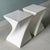 Contemporary 1980s Postmodern Plaster Side Tables, Set of 2 For Sale - Image 3 of 9
