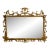 Friedman Brothers, Large Ornate Wall Mirror, Giltwood, Mirror, Usa, 1950s For Sale