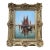Italian Oil Painting 27” X 21” by Albert Ferdinand Duprat Framed For Sale