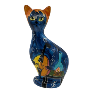 Vintage Turov Russian Ceramic Cat