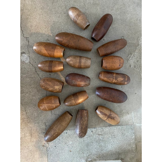 Collection of Antique Ecuadorian Drinking Cups From Gourds - Set of 17 For Sale - Image 11 of 11