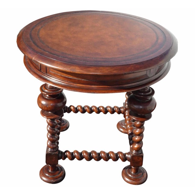 JohnRichard European Crossroads Collection Etched Leather Top Side