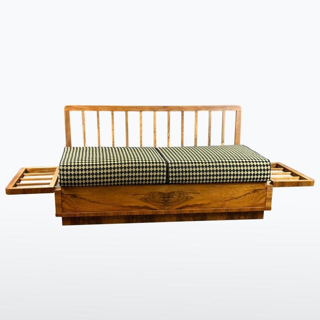 Art Deco Folding Sofa from Fischel, 1930s For Sale - Image 6 of 13