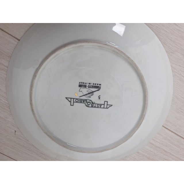 Astrolabio Series Plate in Silk-Screened White Porcelain by Piero Fornasetti, 1960s For Sale - Image 9 of 18