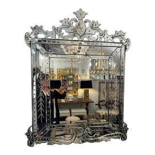 Venetian Style Mirror For Sale
