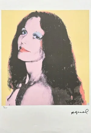 After Andy Warhol, Brooke Hayward, 1980s, Lithograph
