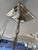 2010s 4-Light Chandelier Nickel Plated Georgian Style For Sale - Image 5 of 13
