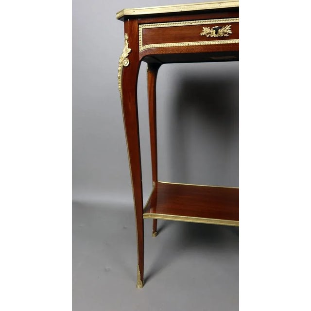 Maroon 19th Century Appoint Table For Sale - Image 8 of 13