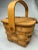 Arts & Crafts Longaberger Handwoven Lidded Basket For Sale - Image 10 of 12
