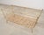 Metal Giacometti Style Neoclassical Gilt Iron Daybed or Sofa 7 Ft For Sale - Image 7 of 18