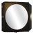 Glass and Metal Wall Lamp from Veca, 1960 For Sale