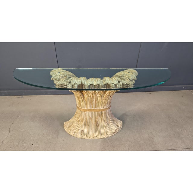Sheaf of Wheat Console from Franco Chelini, 1970s, in Very Good conditions. Designed 1970 to 1979