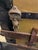 19th Century American Canvas and Oak Flat-Top Steamer Trunk With Lithograph Interior For Sale - Image 14 of 15