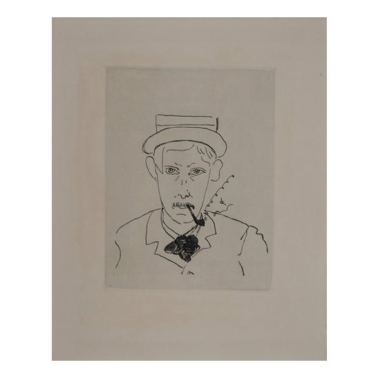 Maurice De Vlaminck, Left Bank, Derain, Original Engraving For Sale