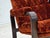 Danish Lounge Chair in Velour and Bent Oak, 1970s For Sale - Image 13 of 18