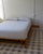 Brown Scandinavian Bed in Pine, 1980s For Sale - Image 8 of 14