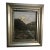Late 20th Century Original Oil on Canvas – Impressionist Landscape With Moonlight For Sale