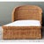 Camel Vintage Braided Rattan Chaise Lounges - Pair For Sale - Image 8 of 15