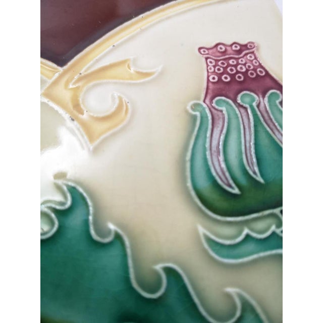 1920s Antique Green Tile, 1920s For Sale - Image 5 of 11