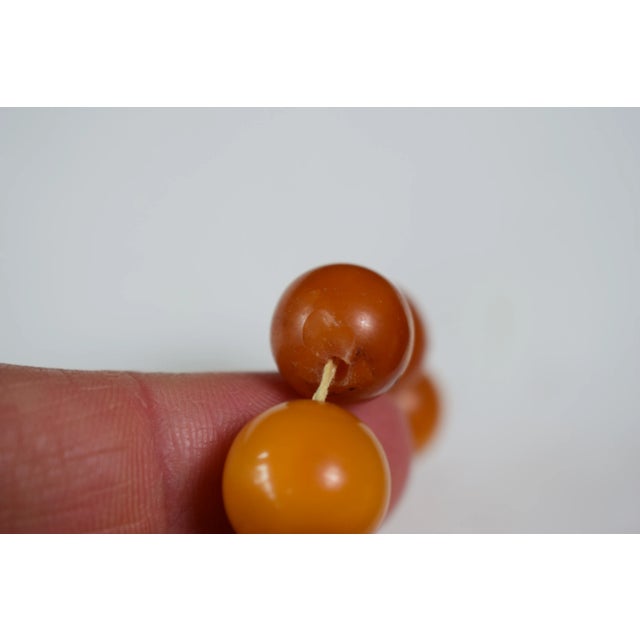 Antique Baltic Amber Choker Necklace, 1940s For Sale - Image 12 of 16