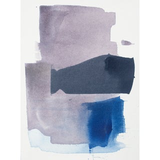 Julia Contacessi Abstract Purple & Blue Painting For Sale