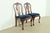 Smith & Watson Smith & Watson Georgian Carved Mahogany Side Chairs or Dining Chairs, Pair For Sale - Image 4 of 15