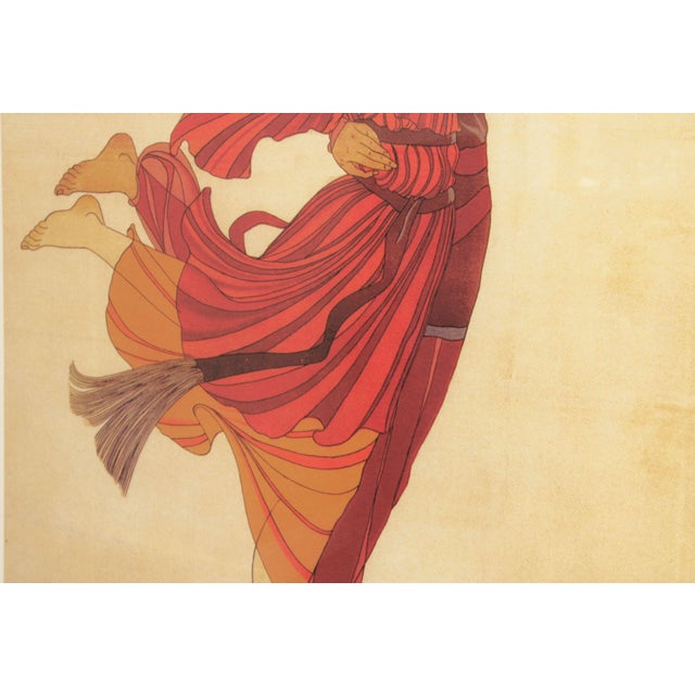 Art Deco Style Clotilde & Alexandre Sakharoff Large Framed Poster For Sale In Philadelphia - Image 6 of 12