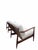 Danish Modern Sofa Newly Reupholstered in Ivory Sheep’s Wool Shearling by Ib Kofod-Larsen For Sale - Image 11 of 12