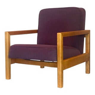 George Nelson Cube Arm Chair Herman Miller Mid Century Modern Alexander Girard For Sale