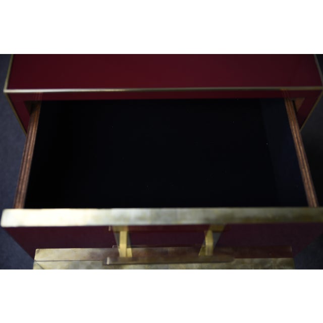 Black Murano Glass Bedside Tables from Justfurnituress SRL, Set of 2 For Sale - Image 8 of 17