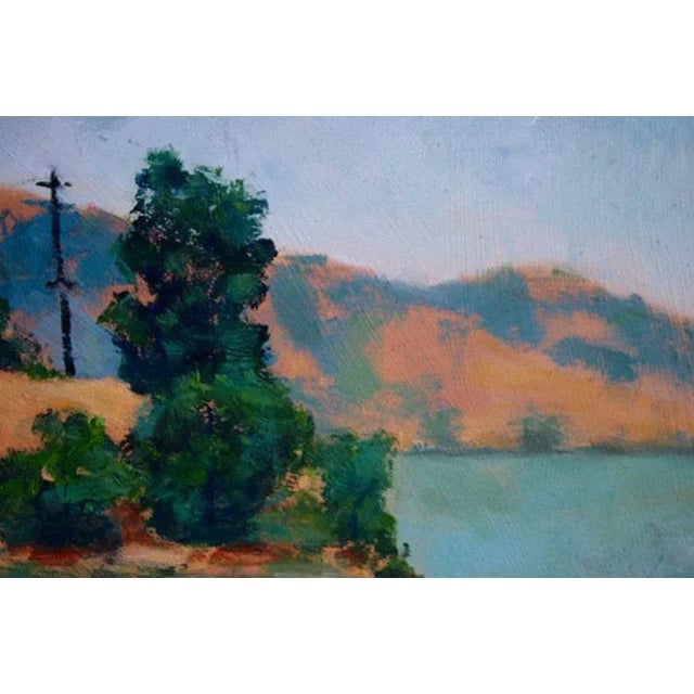 "China Camp, San Rafael" Contemporary Impressionist Style Landscape Oil Painting For Sale - Image 11 of 12